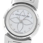 Louis Vuitton Tambour Viju Q151C White Dial Quartz Ladies Watch 950790. Fixed Price $852.55.