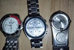 Dolce & Gabbana DW0301 Song Silver Tone White Chronograph Dial Mens Watch Lot. Fixed Price $90.00.
