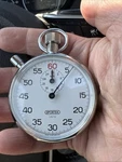 Historic 1917 Sportex 1/5 Stop Watch Working. Fixed Price $59.00.