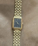 Vintage Seiko Quartz Sx Womens Watch Gold Tone Black Face V401-5121 New Battery. Fixed Price $49.99.