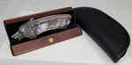 Franklin Mint Collector Wolves Knife Case Stand. Fixed Price $32.95.