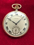 E. Howard 17J Swing Out Movement Circa 1918 Exceptional Dial Pocket Watch. Fixed Price $350.00.