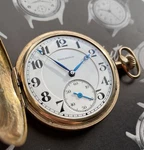 1916 Illinois Burlington, Railroad, Grade 107, 16S, 21J Adj, Pocket Watch-hunter. Fixed Price $310.00.