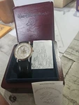 Brand New Walt Disney World 25 Years Watch LE#432/5000 On Leather Band #5523. Fixed Price $72.19.