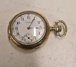 Antique 1906 Waltham Seaside 1891 0S7J Pocket Watch Keystone 14KT Gf 25YR Case. Fixed Price $289.95.