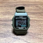 Timex Beams Military Digital Quartz Watch Mens Olive - Display. Fixed Price $157.54.