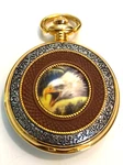 Pocket Watch Franklin Mint Alaskan Chilkat Eagle Reserve Vintage Parts & Repair. Fixed Price $27.99.