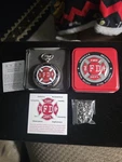 Avon Emergency Services Emblem Pocket Watch Fire Department / Fighter New. Fixed Price $24.99.