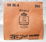 Suc RN96-4 Watch Crystal For Elgin 4160 4167 4233 5220 10.7 X 10.6 Mm Repair. Fixed Price $9.95.