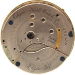 1889 Elgin Pocket Watch Movement 3492839 Grade: 102 18S 11J (FM2). Fixed Price $24.95.