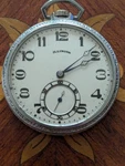 Antique 1923 Illinois Time King Grade 405 17 Jewel 12S Size Keeping. Fixed Price $245.00.