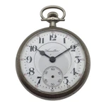 Hamilton 992 21 Jewel 16S Railroad Pocket Watch Adjusted Nickel Case Runs Lot. Fixed Price $195.00.