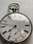 Vintage Baume Geneve Pocket Watch (123505) Fine Silver Untested Missing Key. Fixed Price $149.99.