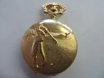 Vintage Giovani Golfer Motif Pocket Watch.. Fixed Price $20.00.