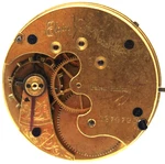 1886 Elgin Pocket Watch Movement 1874725 Grade 94 8S 11J (fa). Fixed Price $19.95.