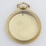 Hamilton 16 Size Open Face Railroad Bar Over Crown Ygf Pocket Watch Case. Fixed Price $350.00.