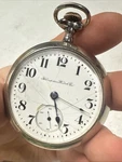 Working Antique 1907 Hampden Champion Model 3 18S / 7J Open Face Pocket Watch. Fixed Price $99.99.