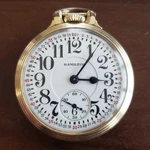 1939 Antique Hamilton 992E Elinvar Railroad Pocket Watch 21J Size 16 Gold Filled. Fixed Price $785.00.