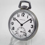 1940 Hamilton Military 2974B, Wwii Era Comparing Pocket Watch. Fixed Price $1424.95.