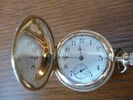 Fantastic Elgin Full Hunting Case Pocket Watch C1915, Grade 320, 7J. Fixed Price $241.85.