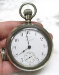 Antique 1901 Elgin Open Face Pocket Watch W/ Silverode Case 7JEWELS 7-B700. Fixed Price $129.99.