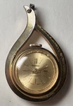 Vtg Wind Up Waldman Pocket/pendant Watch Swiss Antimagnetic 1 Jewel Gold Tone. Fixed Price $35.99.