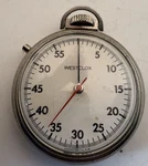 Vintage Westclox Stop Watch Model 40387. Fixed Price $18.00.