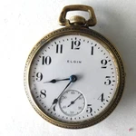 Elgin Gm Wheeler 18S 17J C1904 M5 G148 Pocket Watch Keystone Case Cleaned Runs. Fixed Price $109.00.