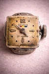 Vintage Benrus D2461 Swiss 21 Jewels Watch Movement Dial. Fixed Price $60.00.
