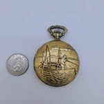 Vintage Impex 17 Jewels Pocket Watch Gold Tone Read Description. Fixed Price $54.99.