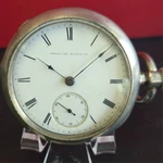 1870S Waltham American Watch Pocket W.w.co. 18S 15J Coin Silver Case. Fixed Price $420.00.