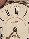 The Arundel English Lever Pocket Watch. J Graves Sheffield - Winder Key Case. Fixed Price $189.56.