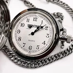 Montana Silversmiths Quartz Pocket Watch. Fixed Price $131.00.