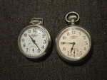 Vintage Westclox Scotty Shock-resistant Silver Pocket Watch Analog And New Haven. Fixed Price $29.98.