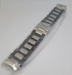 Invicta Corduba Two Tone Stainless Steel Black Rubber Watch Bracelet. Fixed Price $69.99.