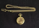 Kansas City Railroad Pocket Watch Gold Tone New. Fixed Price $18.00.