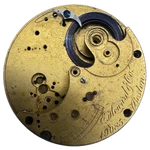 Antique 1868 E. Howard Co 17 Jewel Pocket Watch Movement 69 Unadjusted Usa. Fixed Price $84.75.