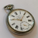 Antique Doxa Silver (?) Pocket Watch Medaille D'or Milan Working. Fixed Price $134.46.
