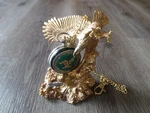 Franklin Mint Alaska Chilkat Bald Eagle Preserve Green Pocket Watch Stand. Fixed Price $69.99.