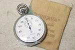 Vintage Minerva 7 Jewel 60 Minute Stopwatch. Fixed Price $50.00.