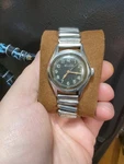 Vintage Bulova A-11 WW2 Military Hack Wrist Watch Black Dial Read Description. Fixed Price $199.99.