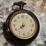 Antique Vintage Prot Schild Freres Eterna Jeweled Porcelain Dial Pocket Watch. Fixed Price $50.00.