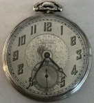 Vintage 1924 Waltham Royal Grade 12S 17J Unique Case Back 14KTGF Pocket A914. Fixed Price $400.00.