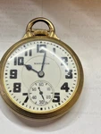 1939 Hamilton Usa Gr. 992E 21J 16S Pocket Watch Of Railroad Bar Gf Case Runs. Fixed Price $375.00.