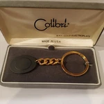 Colibri Key Chain Holder, Dual Tone. 18 Kt Gold Electroplate. Nice Gift.. Fixed Price $39.95.