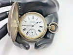 Rare Antique Pocket Watch .935 Swiss Sterling Silver Eterna Schild Freres - Af. Fixed Price $303.57.