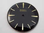 Ernest Borel Automatic Mens Vintage Watch Dial Black 28.5MM Gold Stick & Arrw Mr. Fixed Price $39.00.