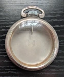 Vintage .800 Fine Silver Hamilton Keystone 4992B Pocket Watch Case Stem & Crown. Fixed Price $295.00.