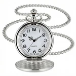 I-mart Smooth Vintage Pocket Watch With Chain For And Women, Silver. Fixed Price $13.18.