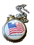 Men Riviera Quartz Pocket Watch United We Stand Untested. Fixed Price $13.49.